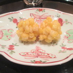 まき村 - 玉蜀黍の手鞠揚げ
      