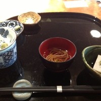 紗羅餐 本店 - まずは付け出し