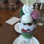 クリクリ - サクラパフェ¥1100(〜2023.4.3)