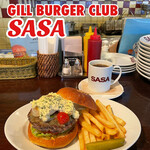 GRILL BURGER CLUB SASA - "限定10食"
            【4月のMonthly Burger】
            『春野菜のグリルタルタルBurger¥1,150』
            ※平日ランチは、ソフトドリンク付