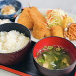 お食事処 東京屋 - フライミックス定食