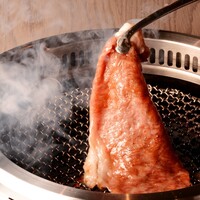 段戸牛 サーロインの焼きしゃぶ 特製卵黄タレ Sirloin Yaki Shabu(2枚)
