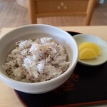 そば屋十六文 - ゆかりご飯