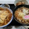 きそば 子安 - ミニあさり丼とたぬきそばセット850円