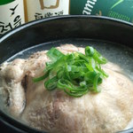 Urayoko Yakiniku Senta- - コトコト５時間かけて作りました『参鶏湯』