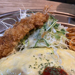 キッチン あずま - 海老フライアップ