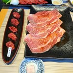 利花苑 - 厳選はらみ、焼きすきはねした芯