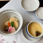 日本料理 鯉之助 - 煮物・茶碗蒸し