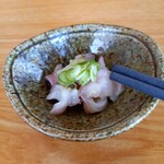 沖縄料理 美ら結 - お通し タコの吸盤