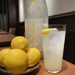Yakiniku Horumon Kopu - こぷ特製 国産無農薬、無添加のレモンサワー