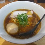 麺ファクトリー ジョーズ セカンド - 地鶏醤油らぁ麺+味玉