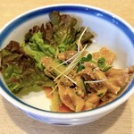 とん彩や - よだれ豚（豚胃袋）