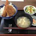 大衆食堂 きよし - ミニミックス丼