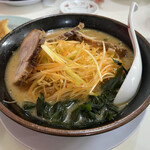 くるまやラーメン - ねぎ味噌チャーシュー