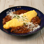 Fluffy omelet ~ Beef tendon Saikyo miso demi-glace ~