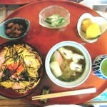 甘味処 ふじむら - 2013/7/10 にゅーめんセット(¥750)(^o^)/