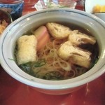 甘味処 ふじむら - 2013/7/10 にゅーめんセットのにゅーめん(^o^)
