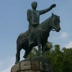 手打ちそば わか竹 - 何気に佐藤忠良作