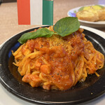 Italian Kitchen VANSAN - VAN SANナポリタン ¥1090、麺大盛り＋¥150