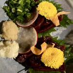 呑み喰い処 一久 - 【’22.11】くじらのお造り