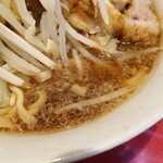 ラーメン二郎 - スープ