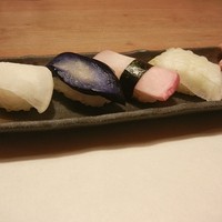 花咲 錦店 - 京漬物のお寿司 これがコースの〆とは…素晴らしい!!