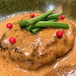 豆腐料理 空野 - 豆腐ハンバーグ♡