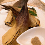 豆腐料理 空野 - 焼タケノコ♪