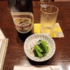 三好弥 - 料理写真:瓶ビール(キリンラガー)(720円)、お通し(120円？)