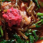 満州ニラら～めんの店 さかえや - 満州ニララーメン（大・アップ）