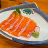Momiji Chaya - 【2023年01月】信州サーモン刺身＠880円。