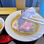 超純水採麺 天国屋 - 鶏胸肉のチャーシュー