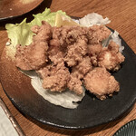 Hatsutori - 鶏肩の唐揚げ
                      
                      コレも美味いけど、食うならやっぱり塩焼きだわ。
                      
                      
                      
                      
                      