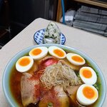 天神そば - 玉子の感じが最高❤️