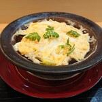 煮焚 しのみや - 白魚とウルイの玉子とじ