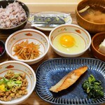 Miyamoto Munashi - 朝の和定食＆十六穀米