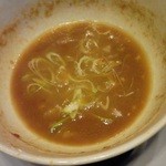 和 dining 清乃 - スープ割りはネギも添えて・・