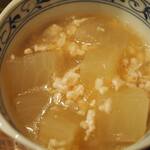 卓 - ダイコンのあんかけ