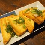 卓 - 厚揚げその１