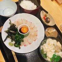 御料理あきやま - 宇和島風鯛めし 御料理あきやま - 宇和島風鯛めし