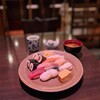 Sushi Izakaya Karakusa - サービスランチ(握り寿司9貫巻き1本)