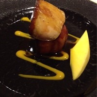 フランス料理 ル・クール - ③仏産鴨のフォアグラのソテー２色のソース