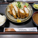 おかやま食堂 - ササミミックスフライ1210円