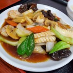 台湾美食 裕福 - 八宝菜