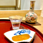 礒田 - お酒は飛切り、そして唐墨