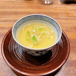 AKAI - 6品目：広島産 すっぽん出汁の茶碗蒸し