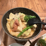 神戸元町ドリア - もち明太と春野菜のグラタン