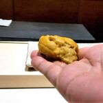 鮨 西崎 - むらさき海胆