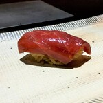 鮨 西崎 - 赤身漬け