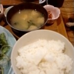 Mogame Shokudou - ご飯と味噌汁も美味しかった！